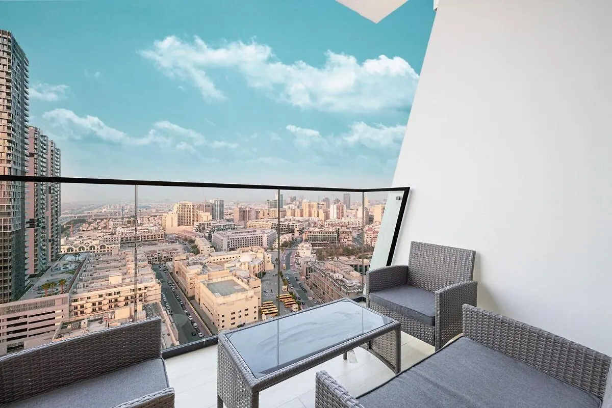 The Luxe Loft 17 2Bed Apt In Jvc Dubai Apartment