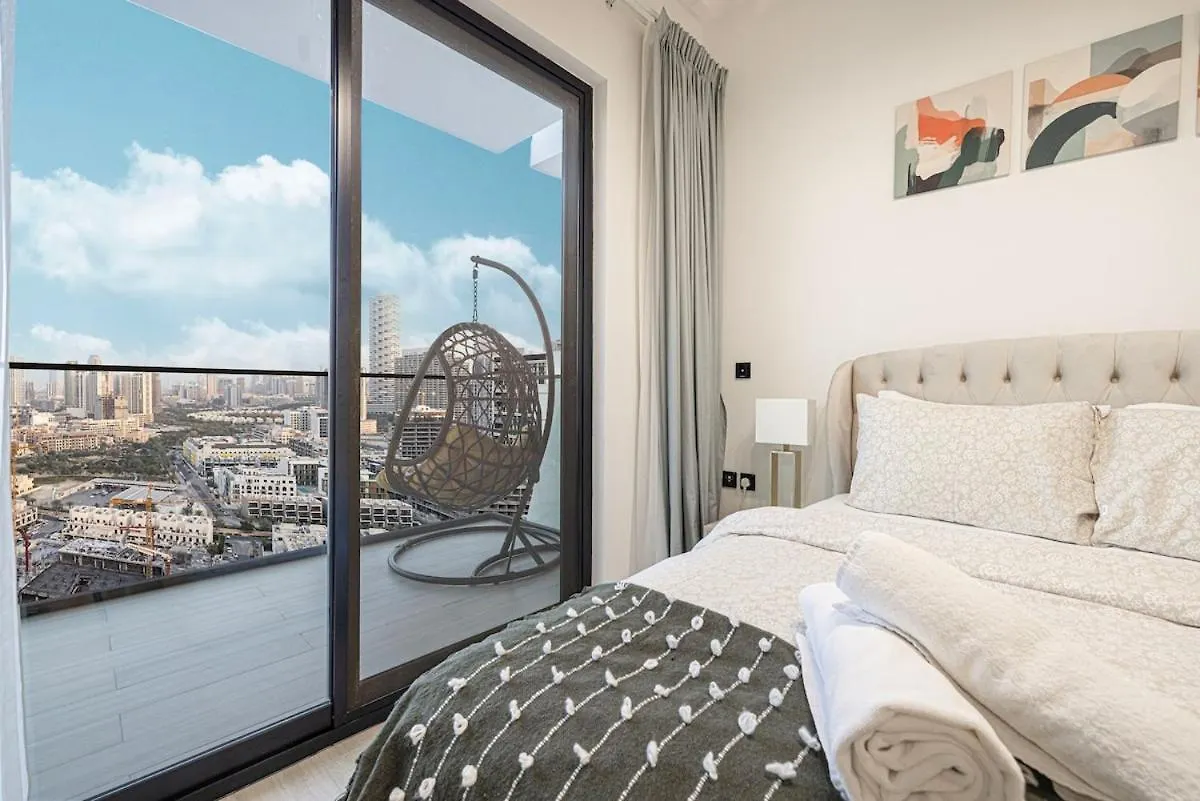 The Luxe Loft 17 2Bed Apt In Jvc Dubaj Zjednoczone Emiraty Arabskie