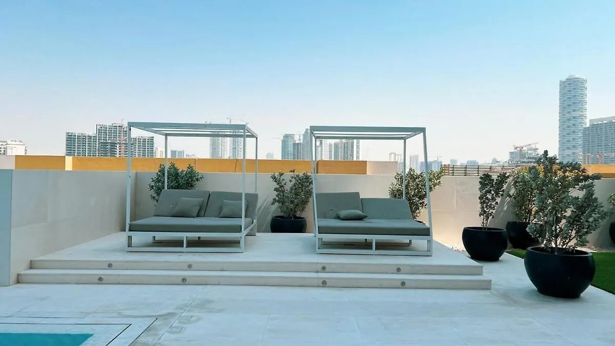 The Luxe Loft 17 2Bed Apt In Jvc Dubaj 0*,